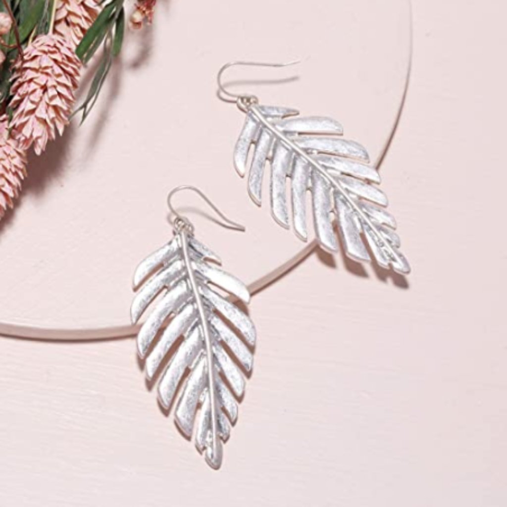 Metal Dangle Drop Statement Earrings 45$